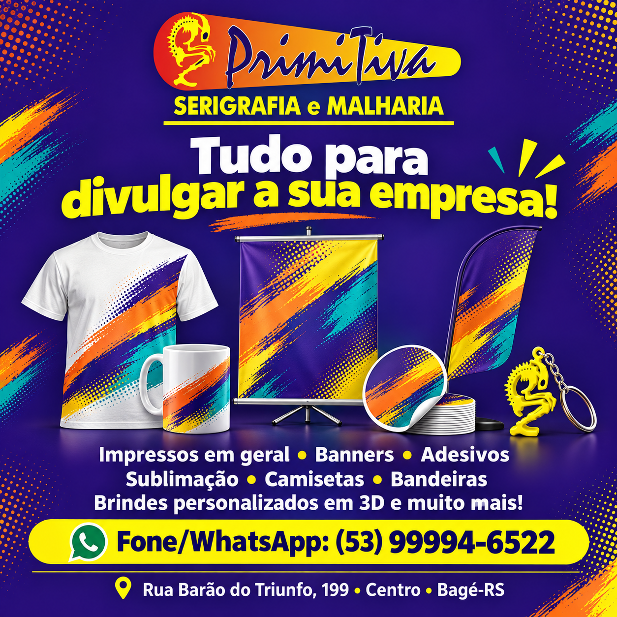 Primitiva Serigrafia e Malharia